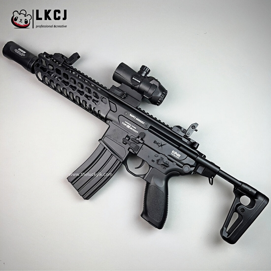 MCX Gel Blaster With Forward And Backward Movable Bolt