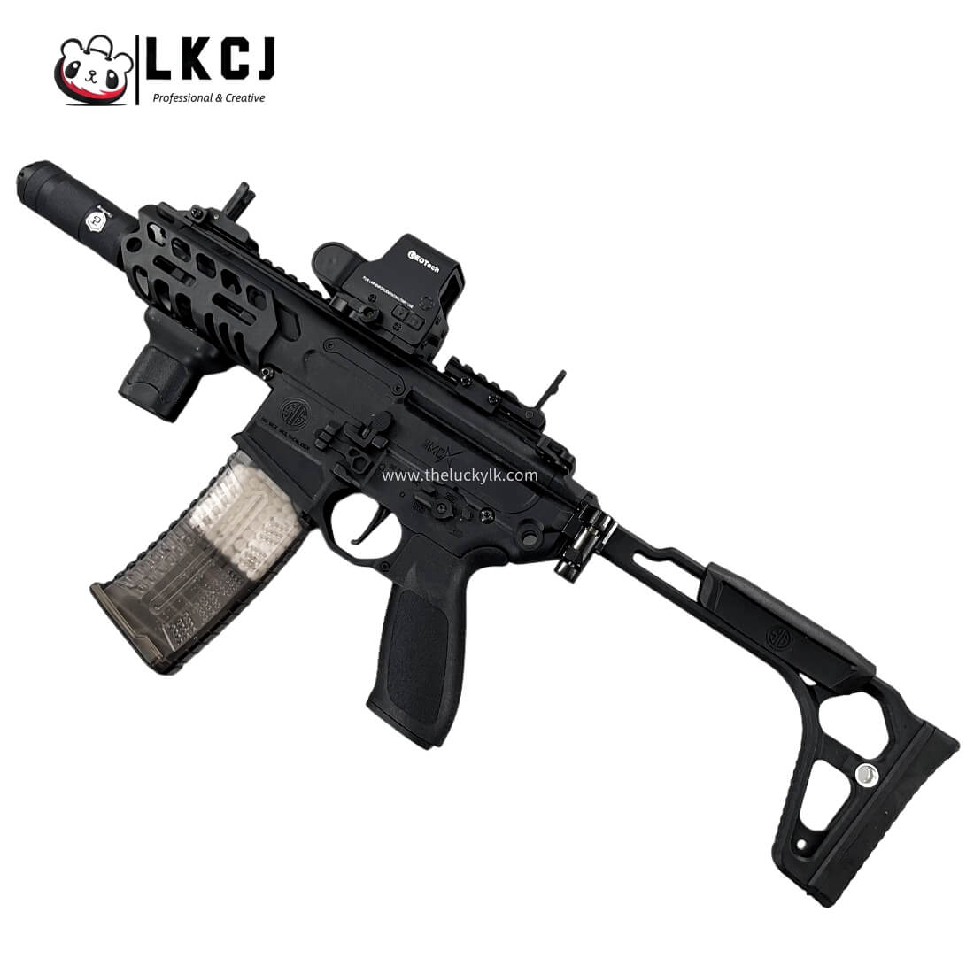 MCX Gel Blaster With Forward And Backward Movable Bolt