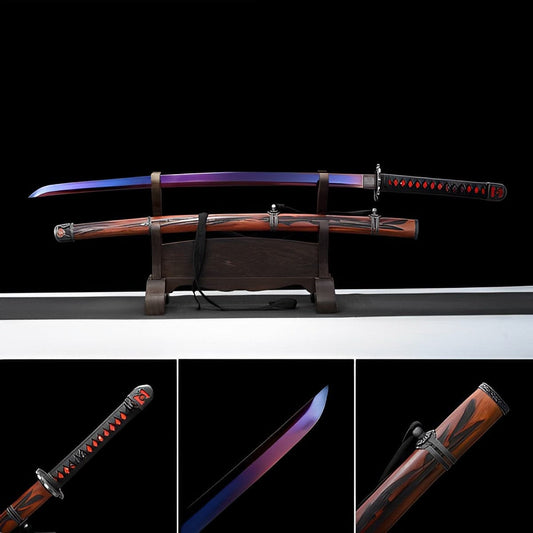 Hand Forged Anime Katana Sekiro:Shadows Die Twice Undead Cut Full Tang
