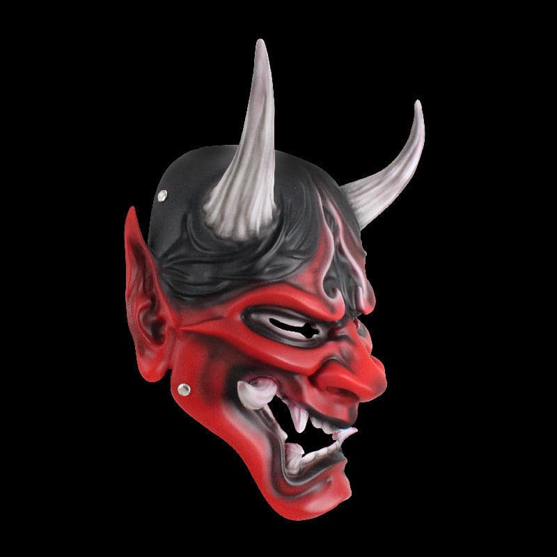 Hand-Made Japanese Hannya Resin Oni Mask