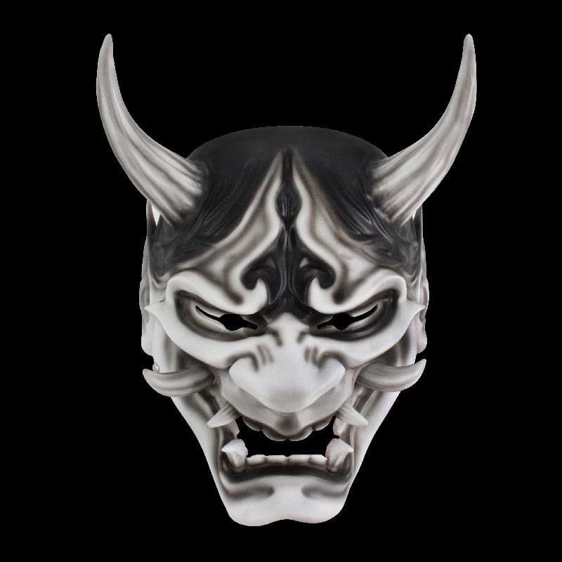 Hand-Made Japanese Hannya Resin Oni Mask