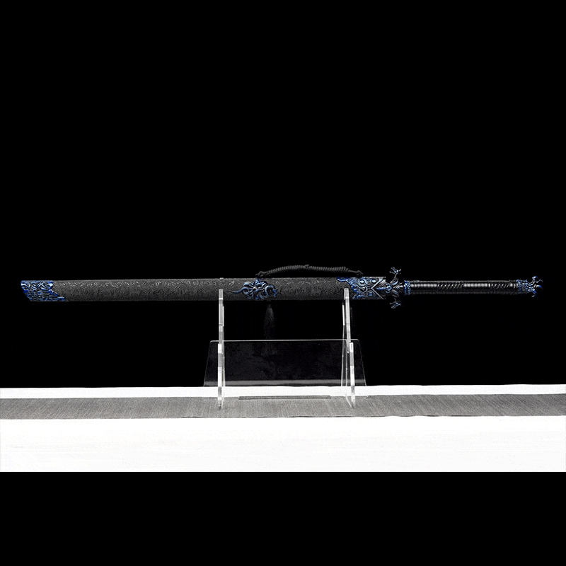 Handmade Devil King Chinese Sword With Blue