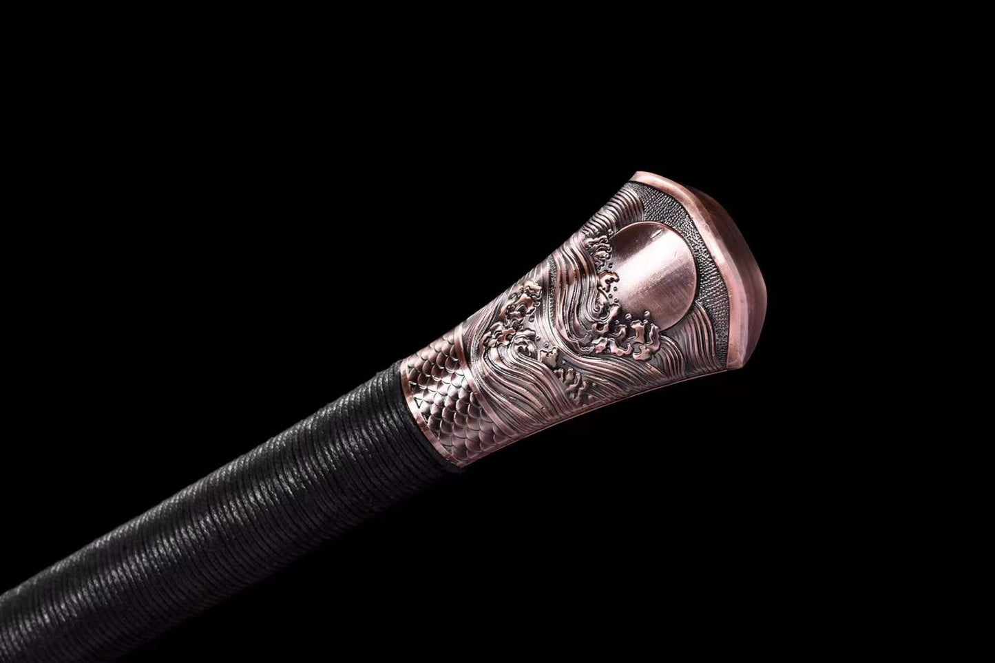 Handmade Dragon Scale Chinese Sword With Gold