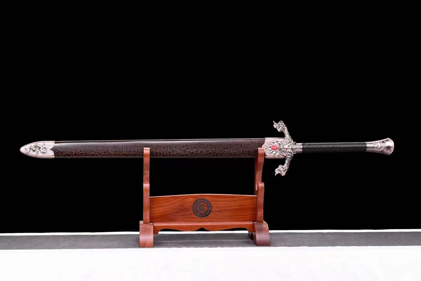 Handmade Dragon Scale Chinese Sword With Gold