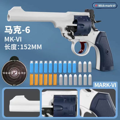Webley Mk Shell Ejecting Soft Bullet Gun/Gel Blaster