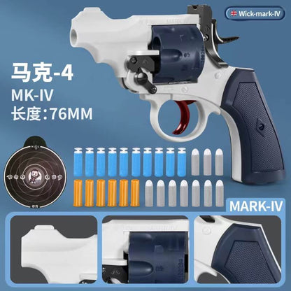 Webley Mk Shell Ejecting Soft Bullet Gun/Gel Blaster